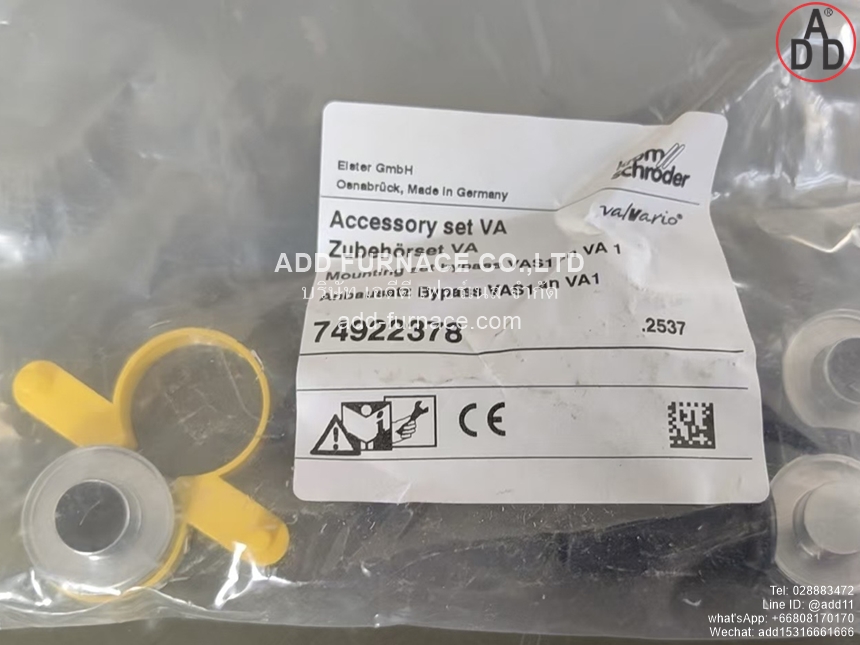 Mounting Set Bypass VAS1 an VA1 PART NO.74922378 (1)